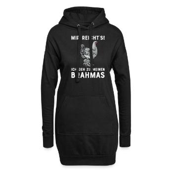 Brahma Hühner I Chicken Geflügel Motiv für - Hoodie-Kleid - Schwarz - Vorne