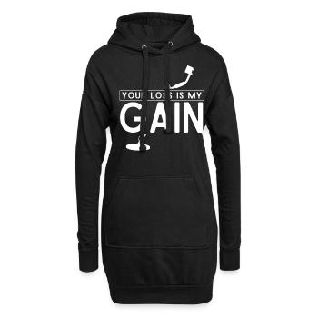 Medical Encoder Medical Programmer - Hoodie Dress - black - Front