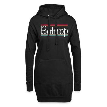 Bottrop - Sweat-shirt à capuche long Femme - noir - Devant