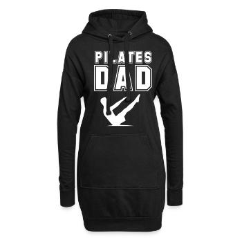 Méditation, Zen Yoga et Pilates - Sweat-shirt à capuche long Femme - noir - Devant
