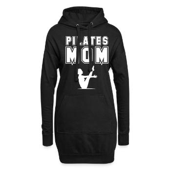 Méditation, Zen Yoga et Pilates - Sweat-shirt à capuche long Femme - noir - Devant
