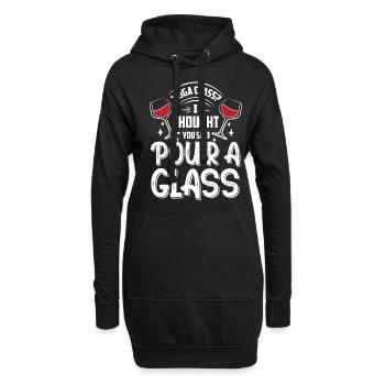 Méditation, Zen Yoga et Pilates - Sweat-shirt à capuche long Femme - noir - Devant