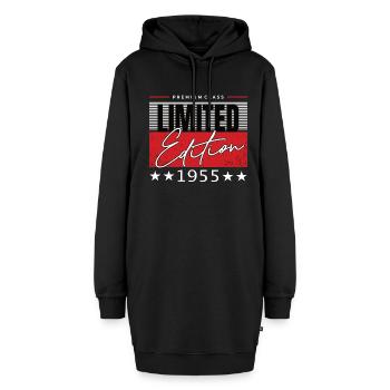 Limited Edition 1955 - Hoodie-Kleid - Schwarz - Vorne