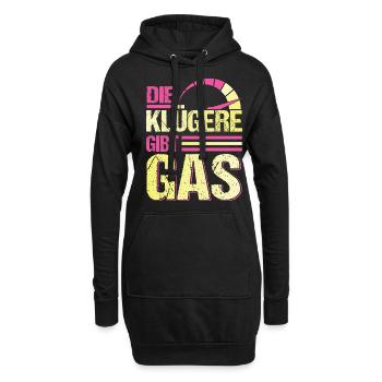 Auto Tuner Girl, Mécanicien automobile de course, Femme - Sweat-shirt à capuche long Femme - noir - Devant