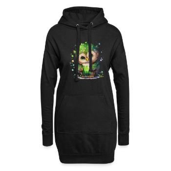La Saint-Patrick en Irlande applaudit pour de bon - Sweat-shirt à capuche long Femme - noir - Devant