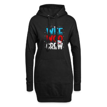 Wee Woo Crew Krankenwagen Techniker Sanitäter Emt - Hoodie-Kleid - Schwarz - Vorne