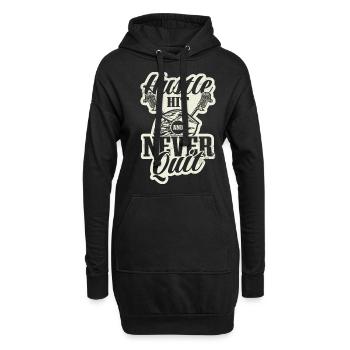 Lacrosse LAX Club Team Spieler Trainer Fans Coach - Hoodie-Kleid - Schwarz - Vorne