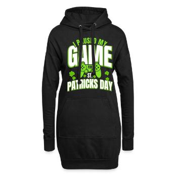 Jeu de jeu Gamer J’ai créé mon jeu pour le St. - Sweat-shirt à capuche long Femme - noir - Devant