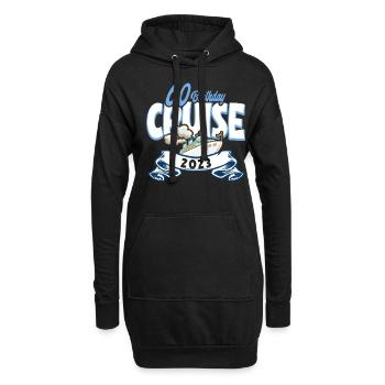 Cruise Cruise Travelers 60th Birthday - Hoodie Dress - black - Front
