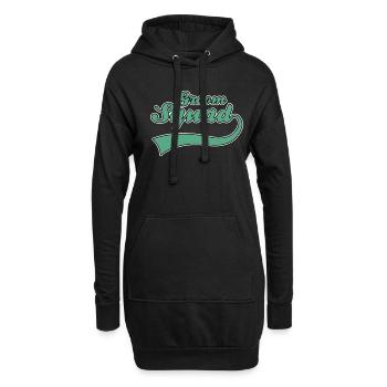 Bräutigam groom JGA - Hoodie-Kleid - Schwarz - Vorne