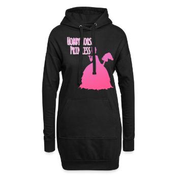 Hobby Horse Princess Hobby Horsing - Sweat-shirt à capuche long Femme - noir - Devant