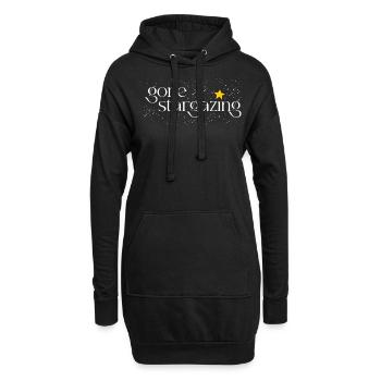 Astrophotographie, astronomie, observation des étoiles - Sweat-shirt à capuche long Femme - noir - Devant