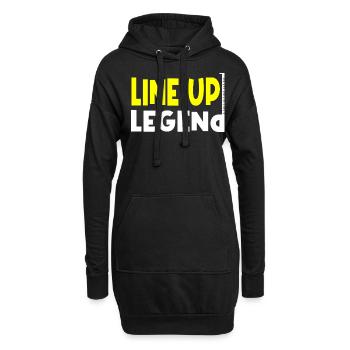 Floor layers, tilers, tilers - Hoodie Dress - black - Front