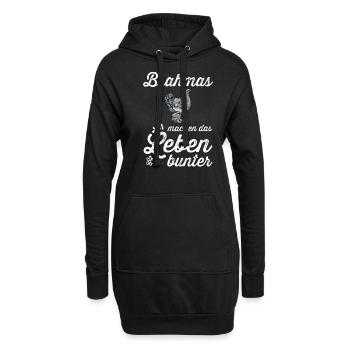 Brahma Hühner I Chicken Geflügel Motiv für - Hoodie-Kleid - Schwarz - Vorne