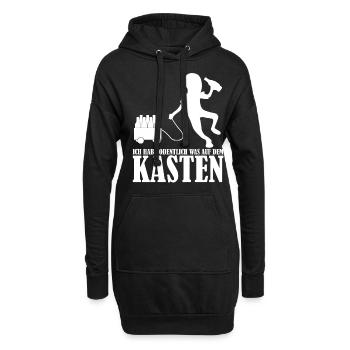 Bier Braumeister Bierbrauer Vatertag - Hoodie-Kleid - Schwarz - Vorne