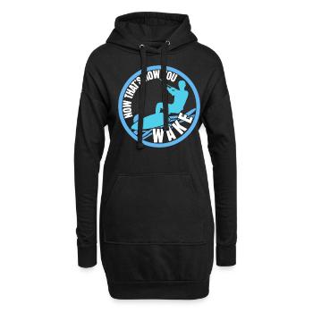 Wakeboard Dire Wakeboarder - Sweat-shirt à capuche long Femme - noir - Devant