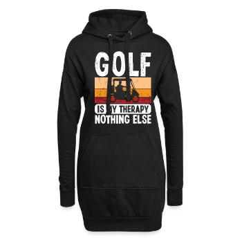 Golf nothing else - Hoodie-Kleid - Schwarz - Vorne
