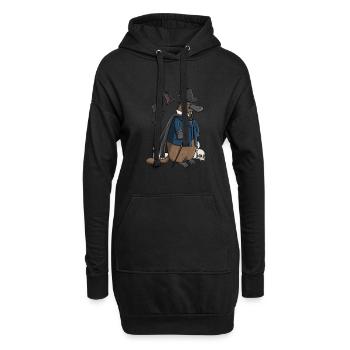 Grunge Platypus Graphic Emo Platypus Lovers - Sweat-shirt à capuche long Femme - noir - Devant