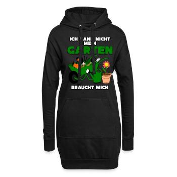 Galabauer Galabau Garten Gärtner - Hoodie-Kleid - Schwarz - Vorne