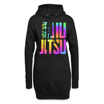 Brazilian Jiu Jitsu MMA Bjj Hugger - Hoodie-Kleid - Schwarz - Vorne