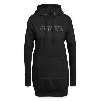 Mallorca Logo - Hoodie-Kleid - Schwarz - Vorne