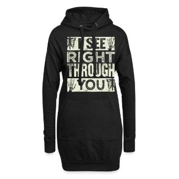 Technicien en rayons X, Technicien en radiologie - Sweat-shirt à capuche long Femme - noir - Devant