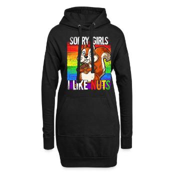 Fierté LGBTQ Christopher Street Day Costume Fierté - Sweat-shirt à capuche long Femme - noir - Devant
