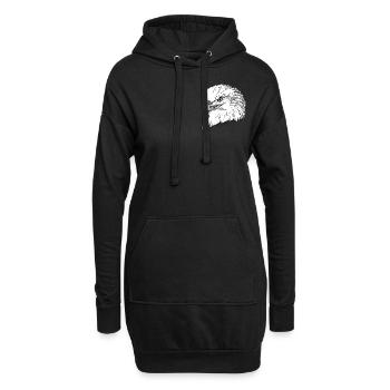 Aigle - Sweat-shirt à capuche long Femme - noir - Devant