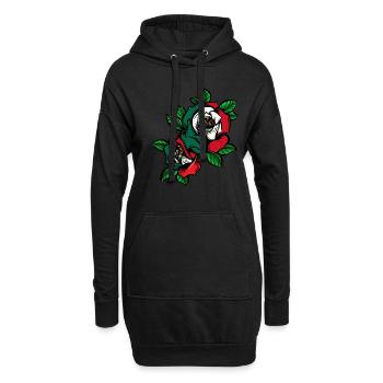 Cadeau de la nation mexicaine mexicaine - Sweat-shirt à capuche long Femme - noir - Devant
