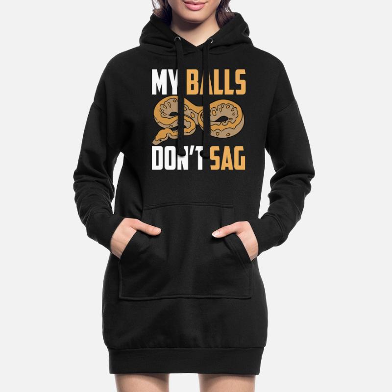 Ball python snake Hoodie Dress