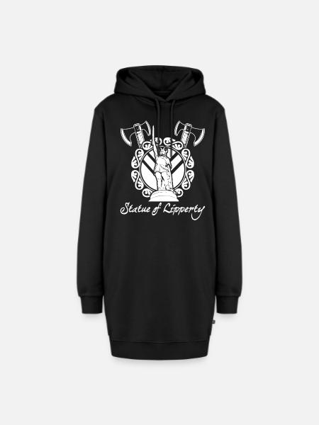 Hermannsdenkmal Germane - Hoodie-Kleid - Schwarz