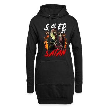 Lustiger Satanismus Satanisch - Hoodie-Kleid - Schwarz - Vorne