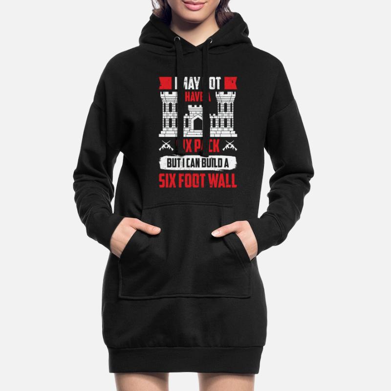 Combat Engineer Engineering Army Hoodie Dress