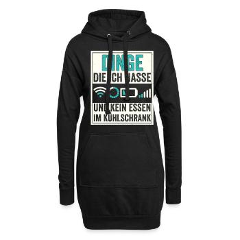 Die vier Reiter der modernen Apocalypse - Hoodie-Kleid - Schwarz - Vorne