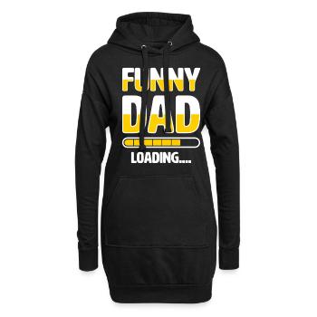 Bester Vater Aller Zeiten Vaterschaft Papa Papa - Hoodie-Kleid - Schwarz - Vorne
