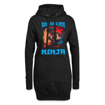 Rollerblade Ninja 6 - Sweat-shirt à capuche long Femme - noir - Devant
