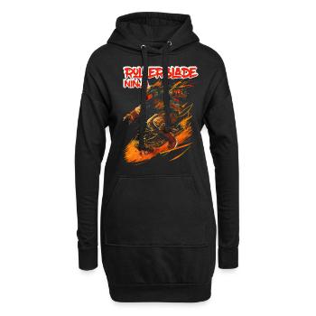 Rollerblade Ninja 5 - Hoodie-Kleid - Schwarz - Vorne