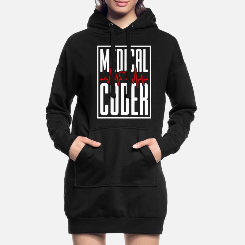 Coding Specialist Medical Coder Hoodie Dress