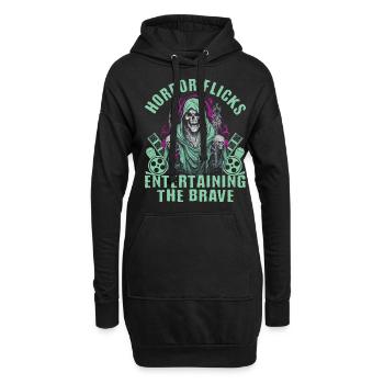 Zombie Horror Horror Film Festival + Halloween - Hoodie Dress - black - Front