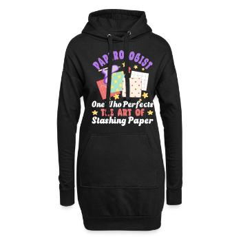 Scrapbooking Scrapbooker - Sweat-shirt à capuche long Femme - noir - Devant