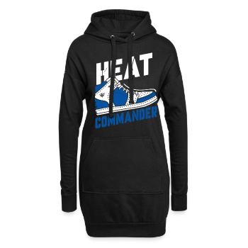 Schuhsammler Schuhmacher Sneaker Addict - Hoodie-Kleid - Schwarz - Vorne