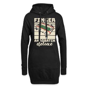 Fans de baby-foot Cadeaux Wuzler Foosball - Sweat-shirt à capuche long Femme - noir - Devant