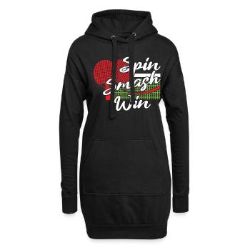 Table Tennis Ping Pong Player Club Club Outfit! - Sweat-shirt à capuche long Femme - noir - Devant