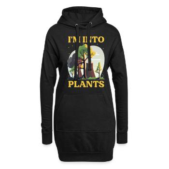 Kernenergie Spruch für Kernenergie - Hoodie-Kleid - Schwarz - Vorne