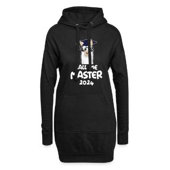 Appelez-moi Master 2024 Alpaga - Sweat-shirt à capuche long Femme - noir - Devant