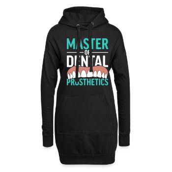 Technicien dentaire Master De Prothèses Dentaires - Sweat-shirt à capuche long Femme - noir - Devant