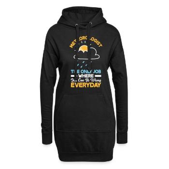 Meteorologist Meteorology Storm Chaser Gift - Hoodie Dress - black - Front