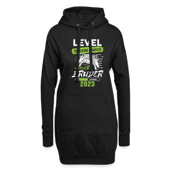 Großer Bruder 2023 Einzelkind Complete Gamer - Hoodie-Kleid - Schwarz - Vorne