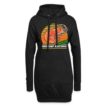 Crab Crab Lover Shrimp Crab Gift - Sweat-shirt à capuche long Femme - noir - Devant