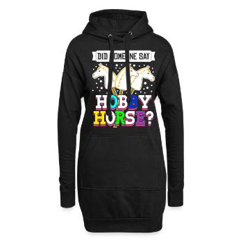 Hobbyhorse Riding Hobby Horse - Sweat-shirt à capuche long Femme - noir - Devant
